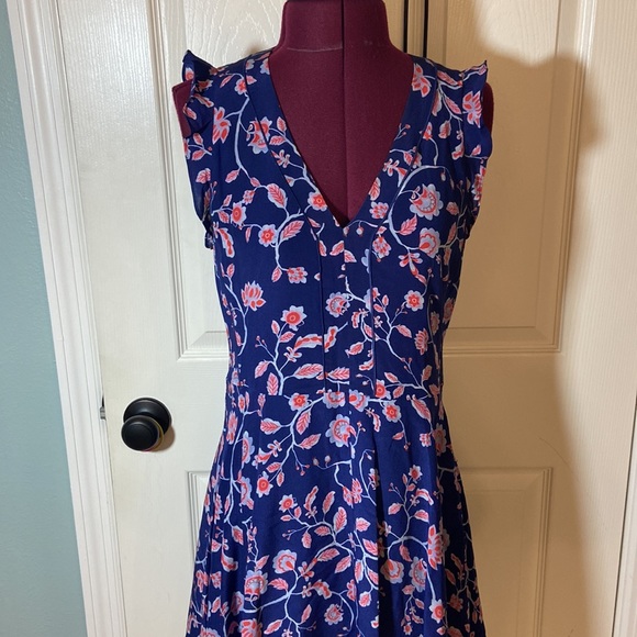 Nwot Rebecca Taylor Silk Kyoto Floral Dress - Picture 5 of 12